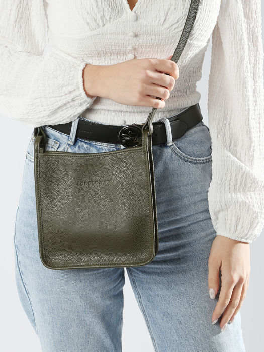 Longchamp Le foulonné Cross bodytas Groen
